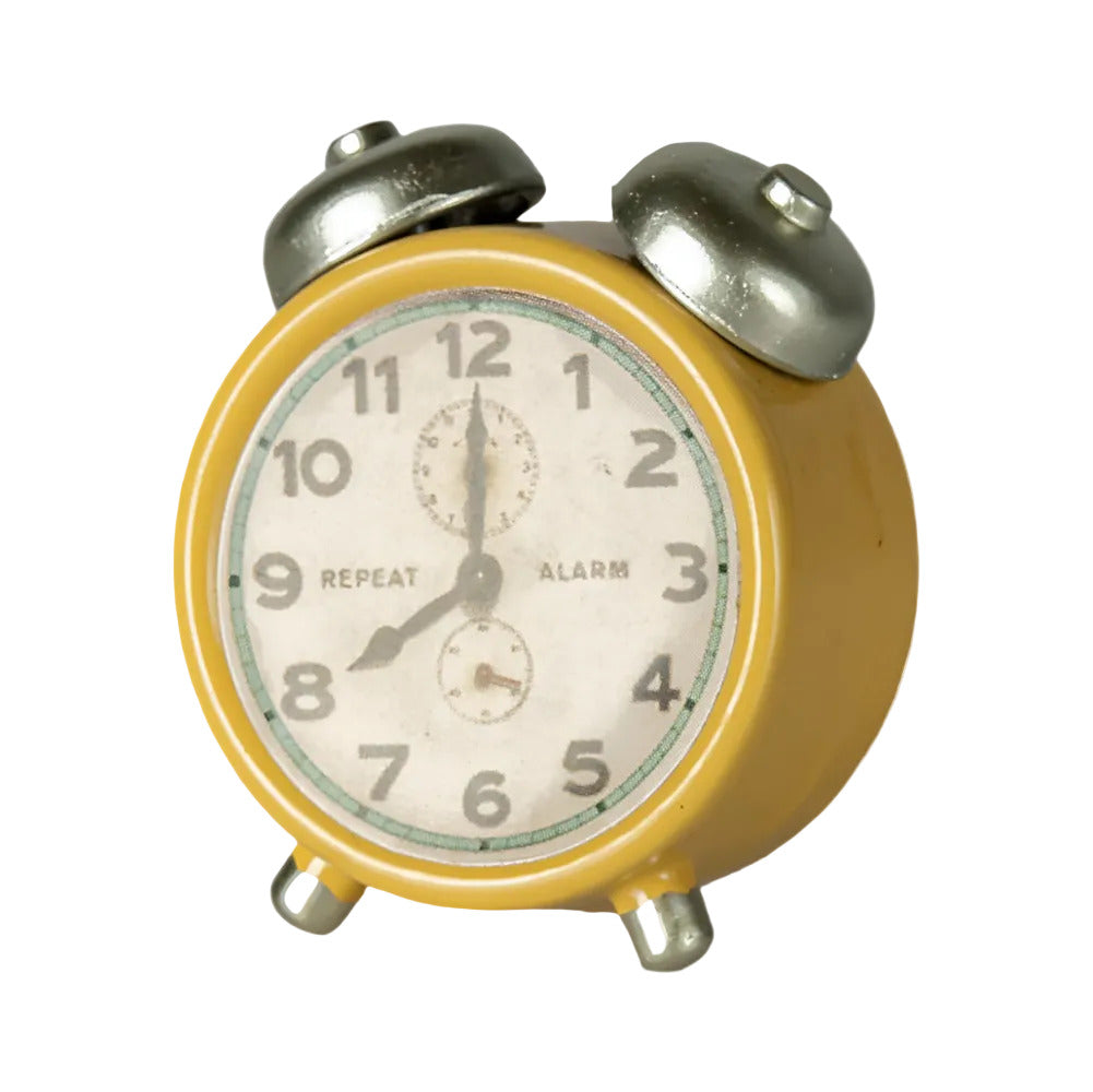 MAILEG MOUSE ALARM CLOCK - YELLOW