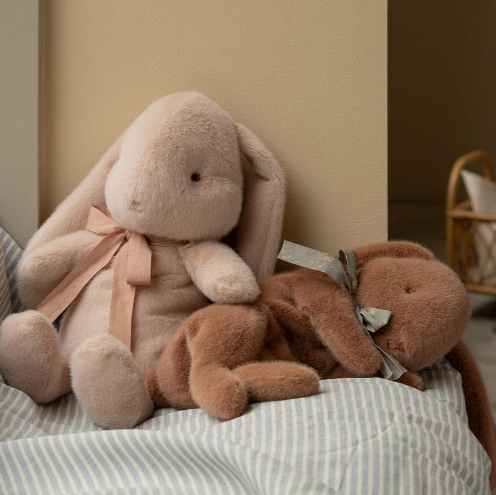 MAILEG SLEEPING BUNNY PLUSH - POWDER