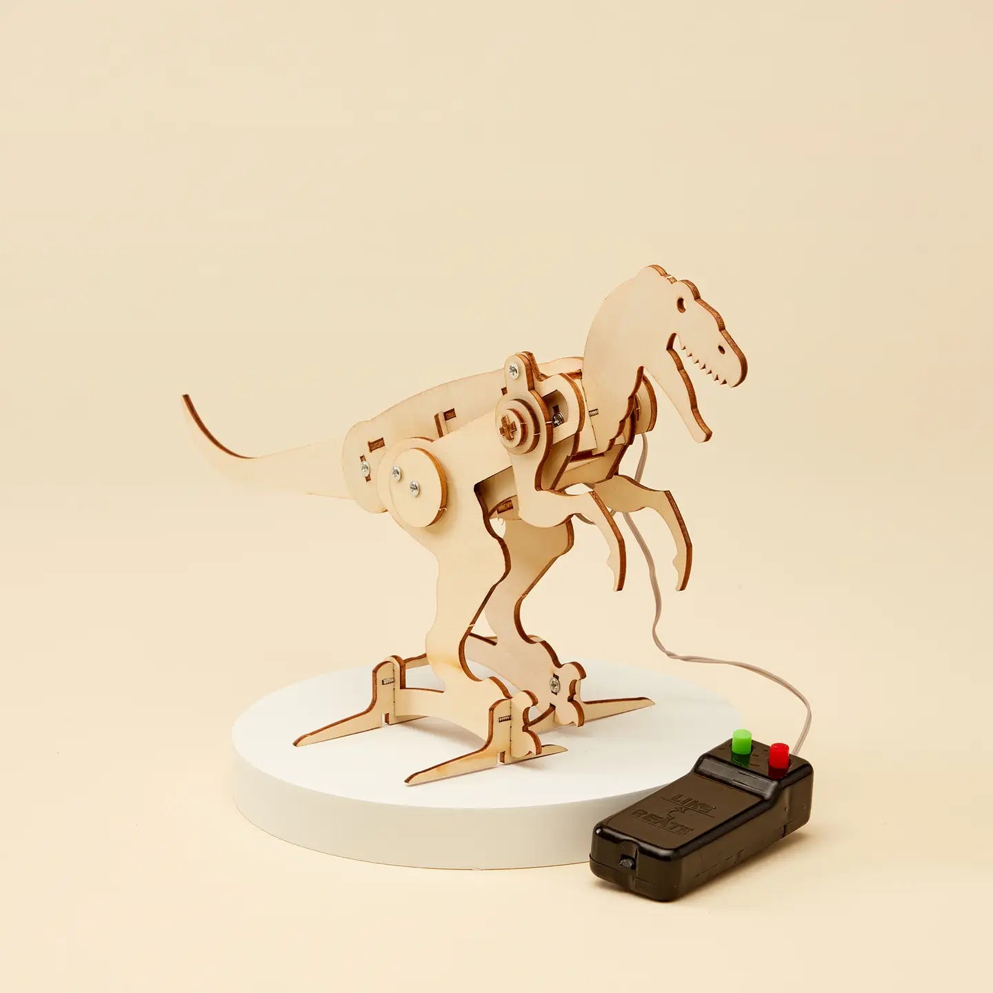 REMOTE CONTROL DINOSAUR ROBOT DIY STEM KIT