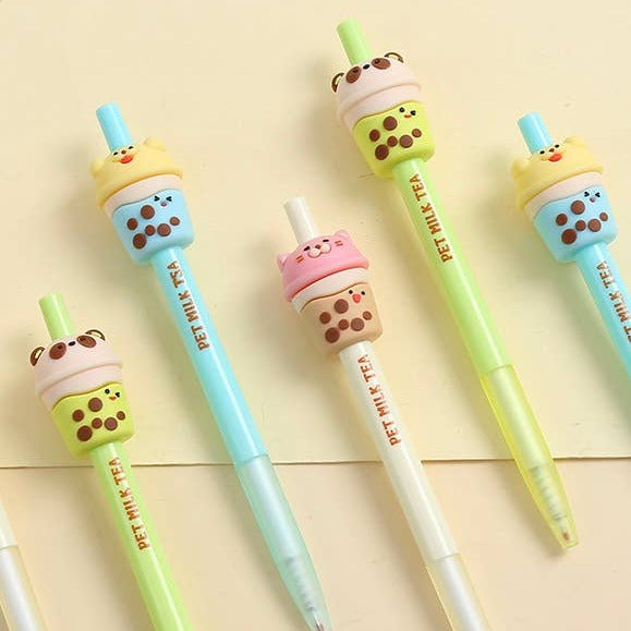 BOBA ANIMALS RETRACTABLE GEL PEN