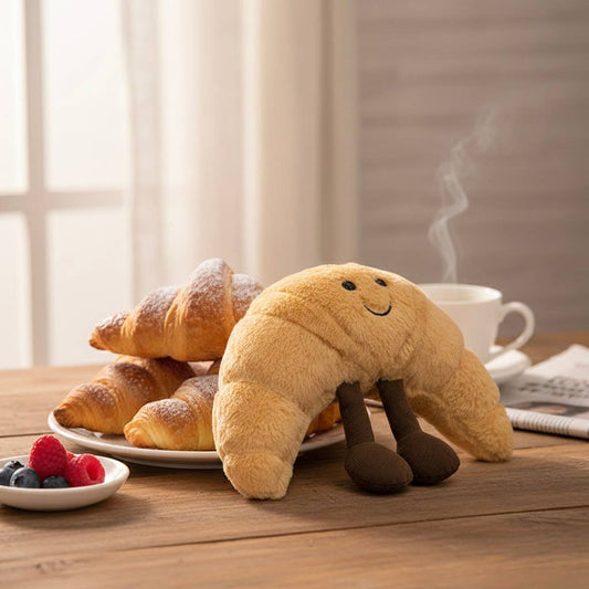 BUTTERY CROISSANT PLUSH TOY