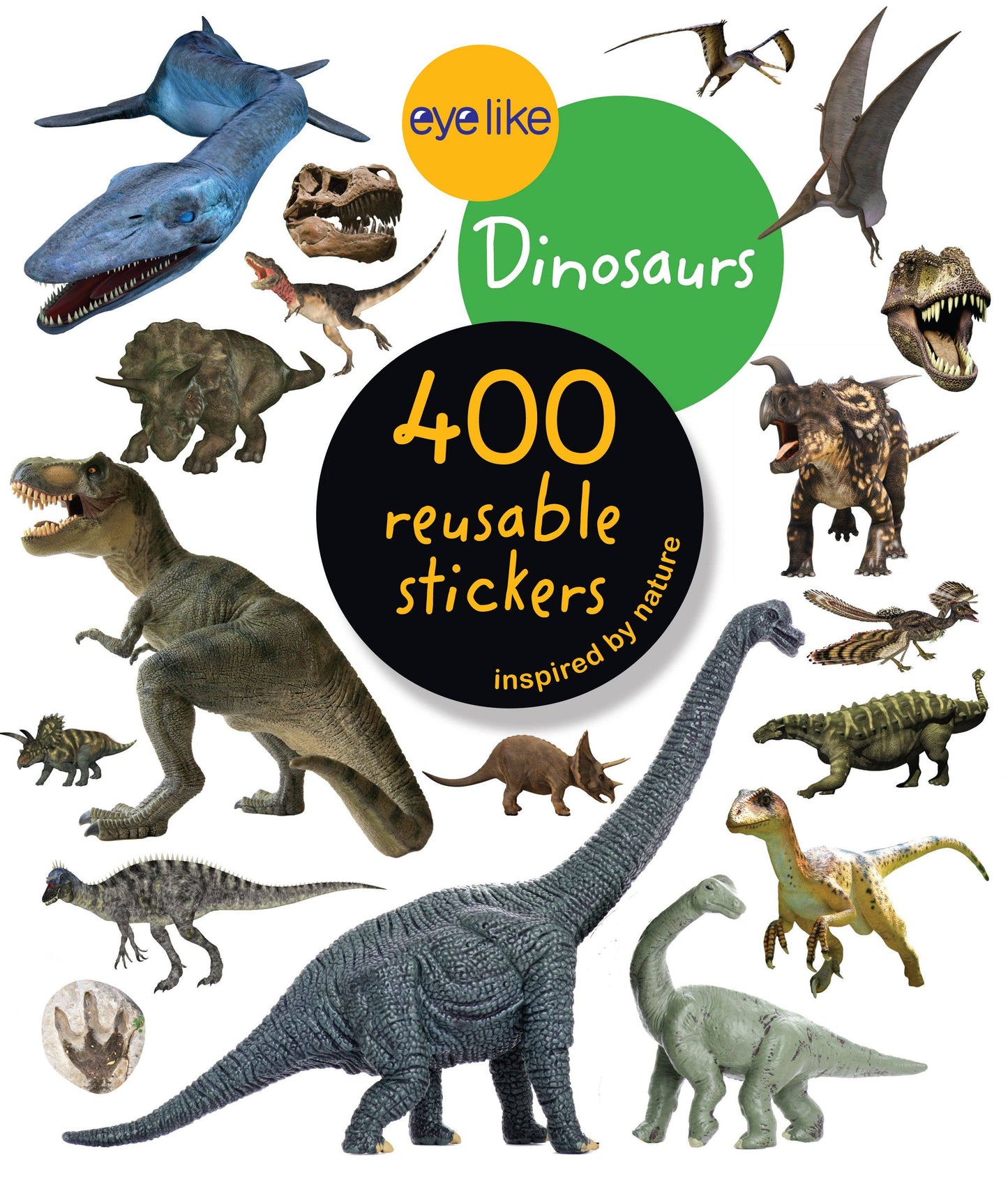 EYELIKE STICKERS: DINOSAURS