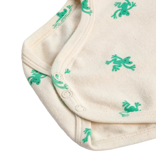 HOPPING FROGS ALL OVER ONESIE
