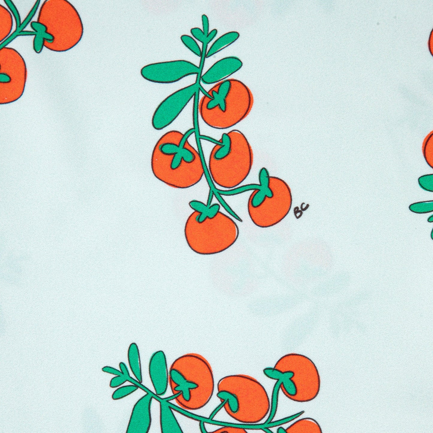 JUICY TOMATO ALL OVER RASHGUARD SET