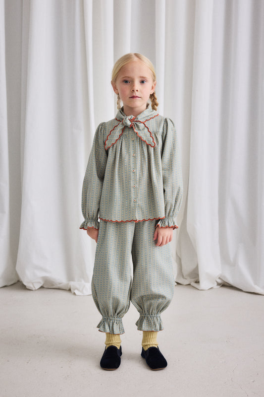 MIKI TOP - OVERCAST LITTLE HOUSE FLORAL
