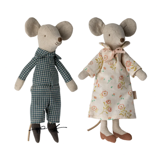 MAILEG GRANDMA & GRANDPA MICE - NEW FOR 2023