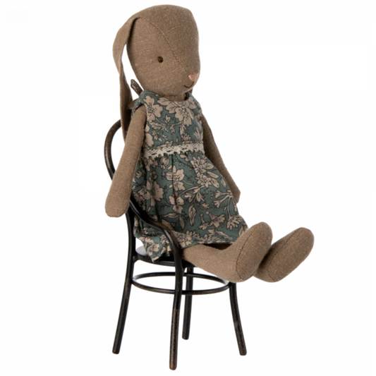 MAILEG BUNNY RABBIT - SIZE 1 BLUE FLORAL DRESS