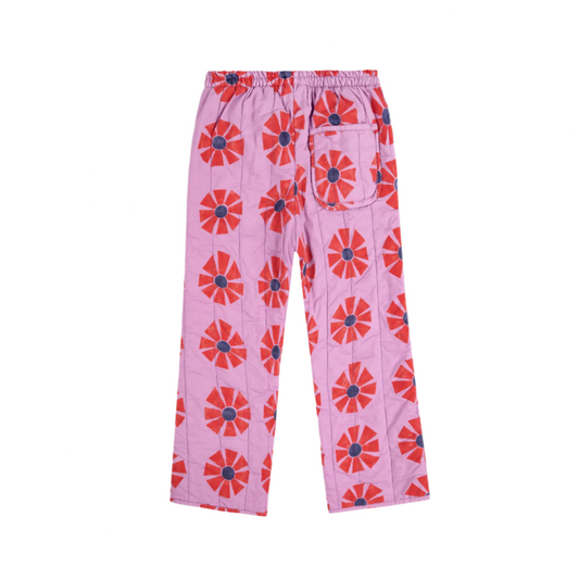 KALEIDOSCOPE ALL OVER QUILTED PANTS