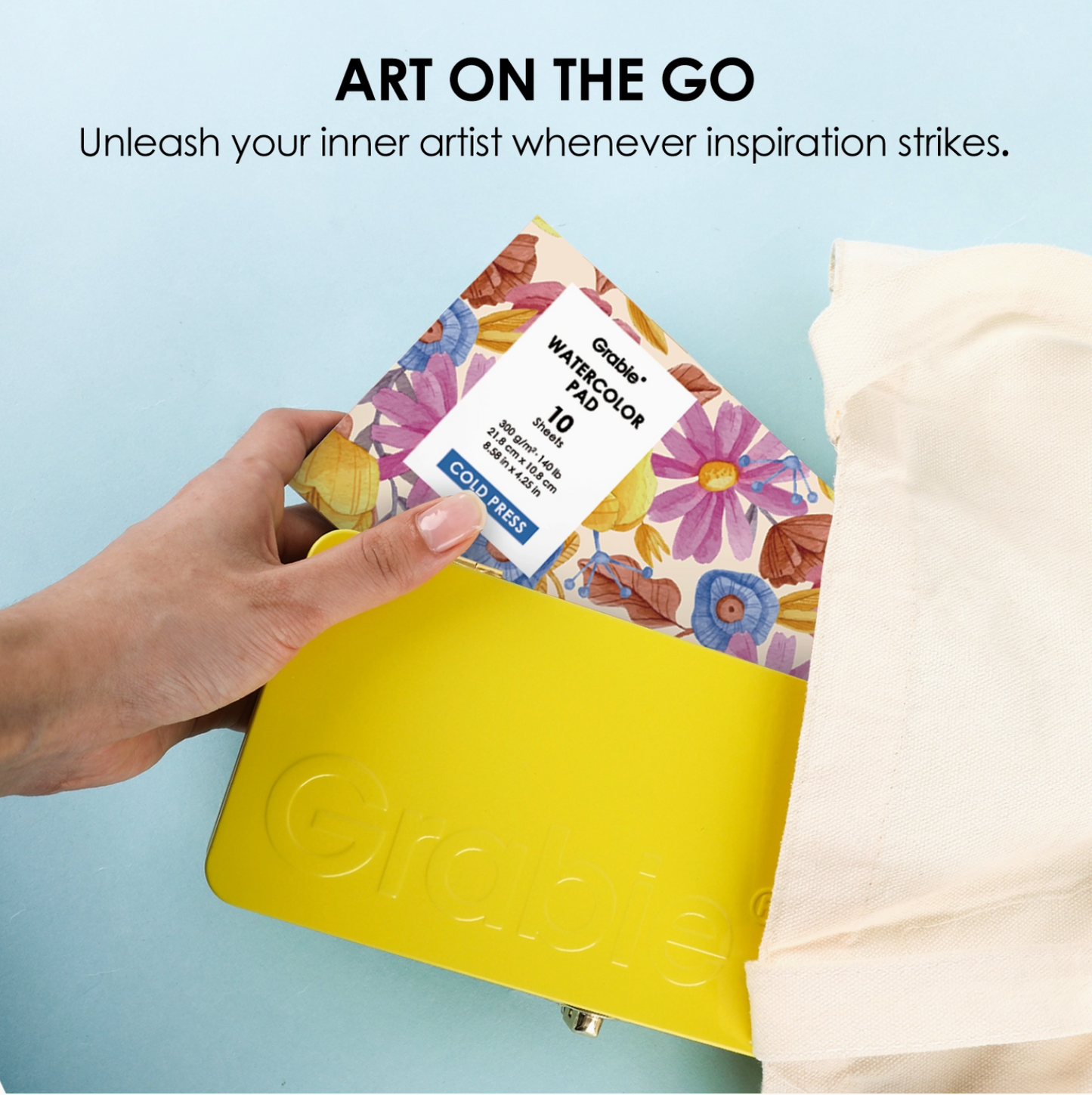 ALL-IN-ONE PREMIUM WATERCOLOR SET OF 50
