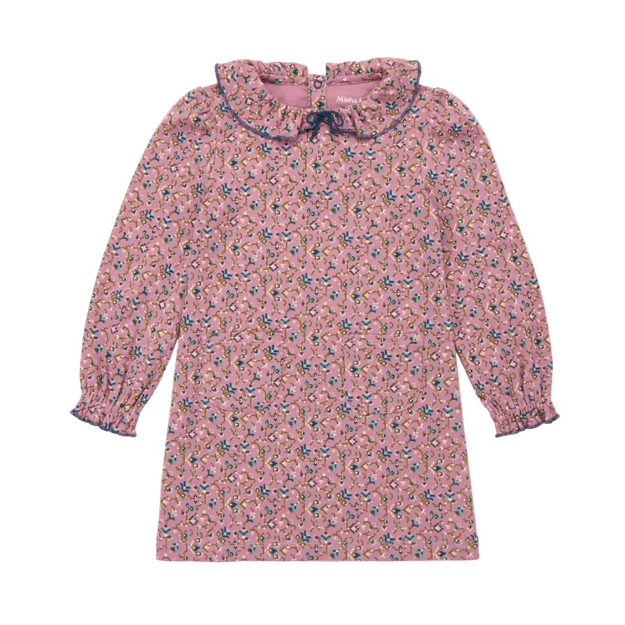 PATTIE DRESS - ANTIQUE MILLEFLEURS