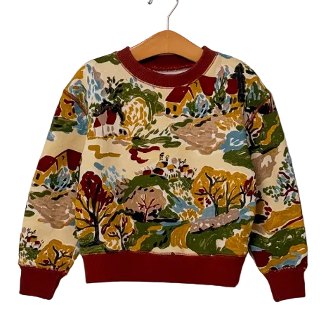 CREWNECK SWEATSHIRT - ALABASTER SANCERRE