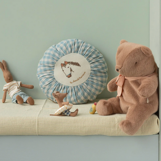 TEDDY BEAR PLUSH - SOFT BROWN