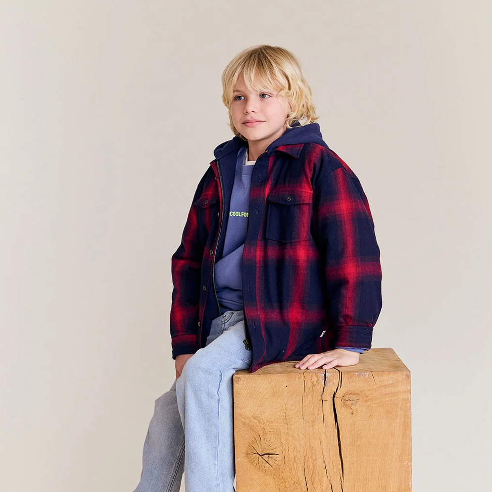 HALLYDAY OVERSHIRT GROENWOUD
