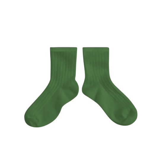 LA MINI RIBBED ANKLE SOCKS