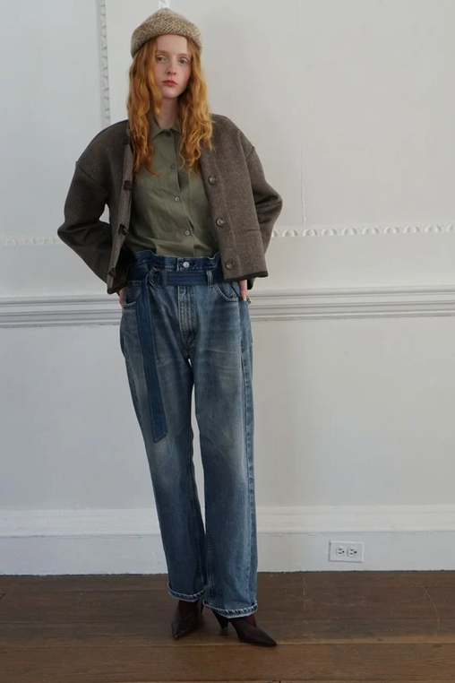 WOOL CASHMERE OLIVIA JACKET - MINK