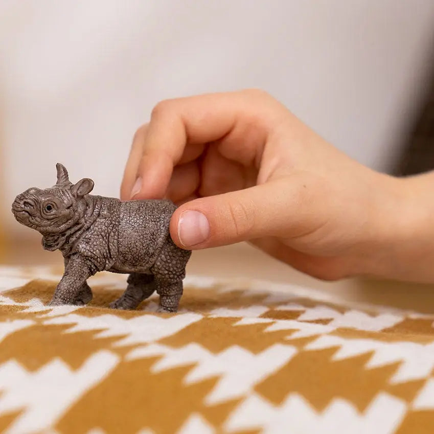 INDIAN RHINOCEROS BABY
