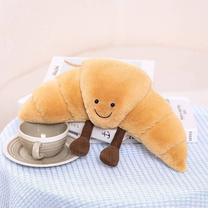 BUTTERY CROISSANT PLUSH TOY