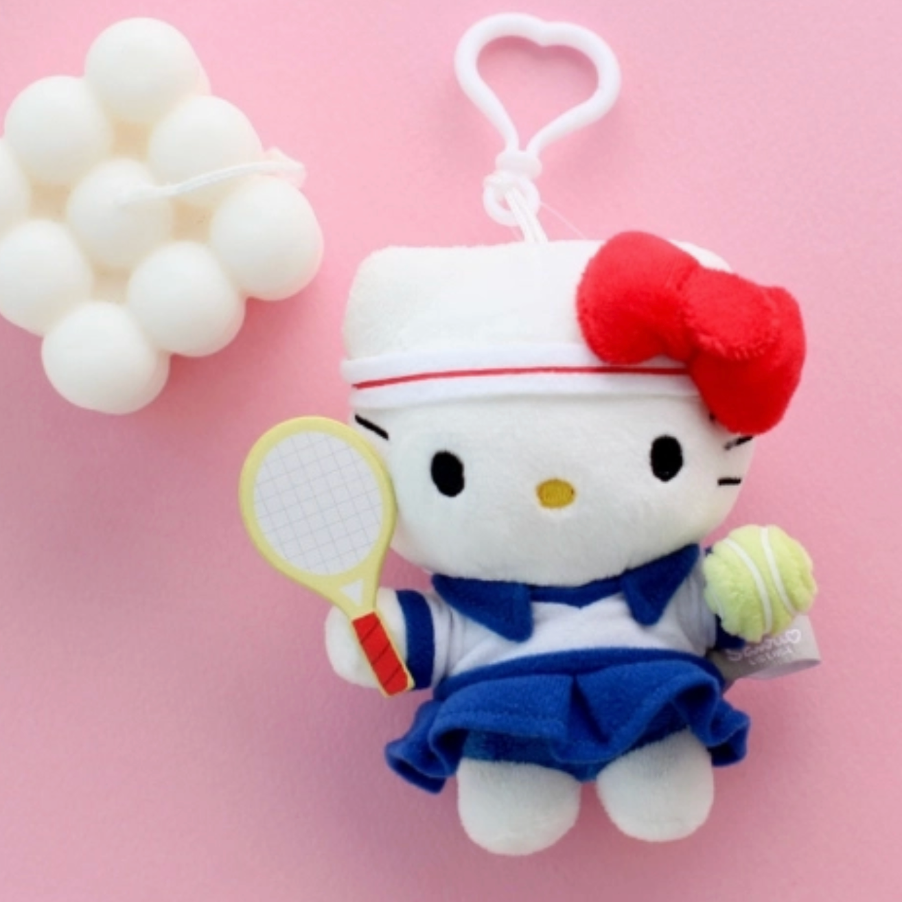 LIMITED ED HELLO KITTY PLUSH KEYCHAIN