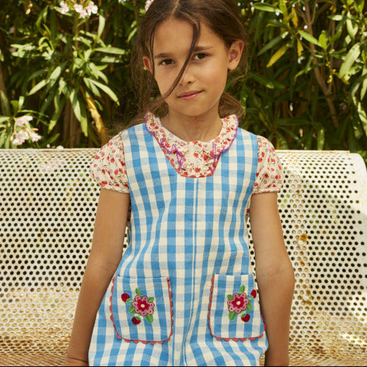 CHRISTIE DRESS IBIZA BLUE