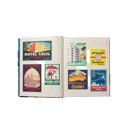 HOTEL RETRO: VINTAGE LUGGAGE LABELS FROM TOKYO TO BUENOS AIRES