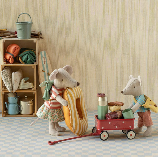 Wagon, Mouse - Red