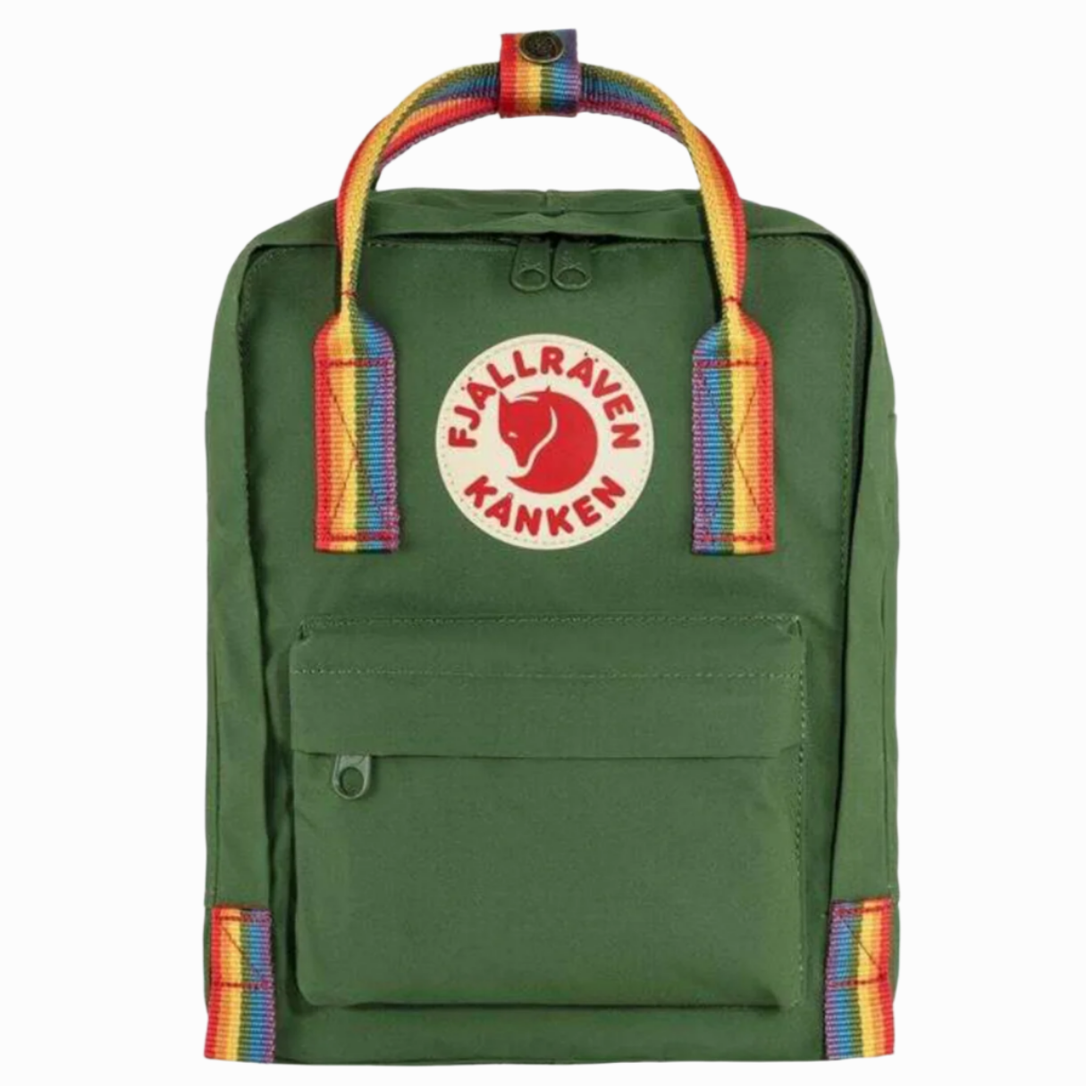 fjallraven kanken mini rainbow handle backpack This special edition from the renowned Swedish brand Fjllrven Fjallraven Kanken Rainbow Mini 7L