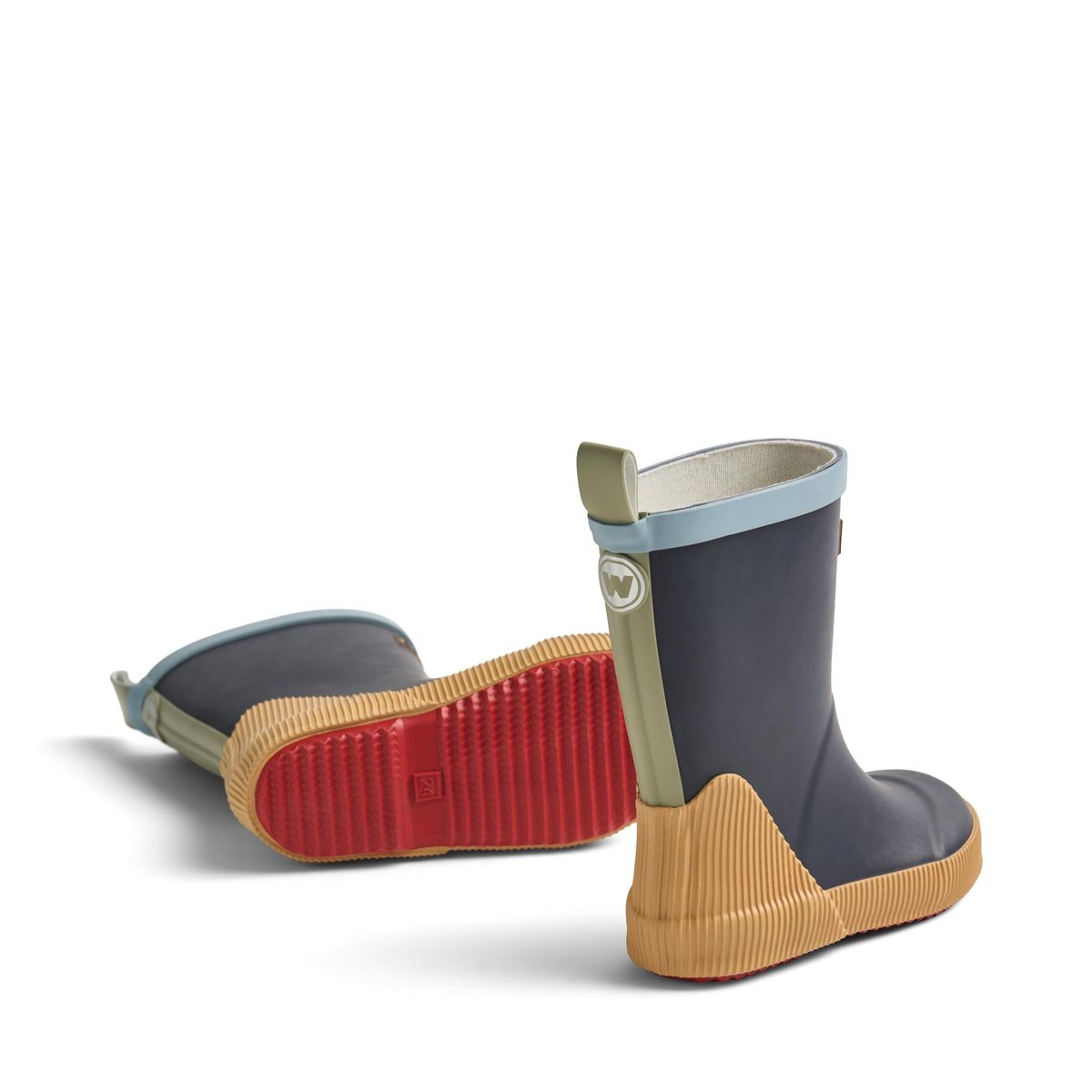 NAVY WELLY BOOTS