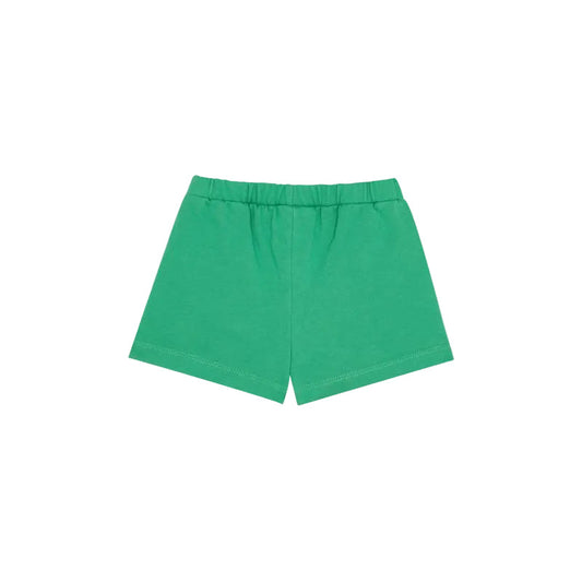 GREEN WASHED BABY SHORTS