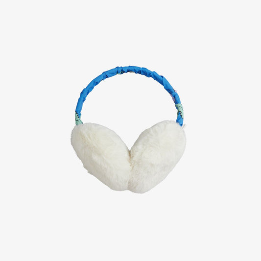 FAUX FUR EAR MUFFS - OFF WHITE