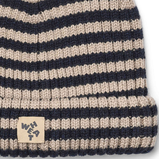 TOPPER MERINO WOOL BEANIE - NAVY
