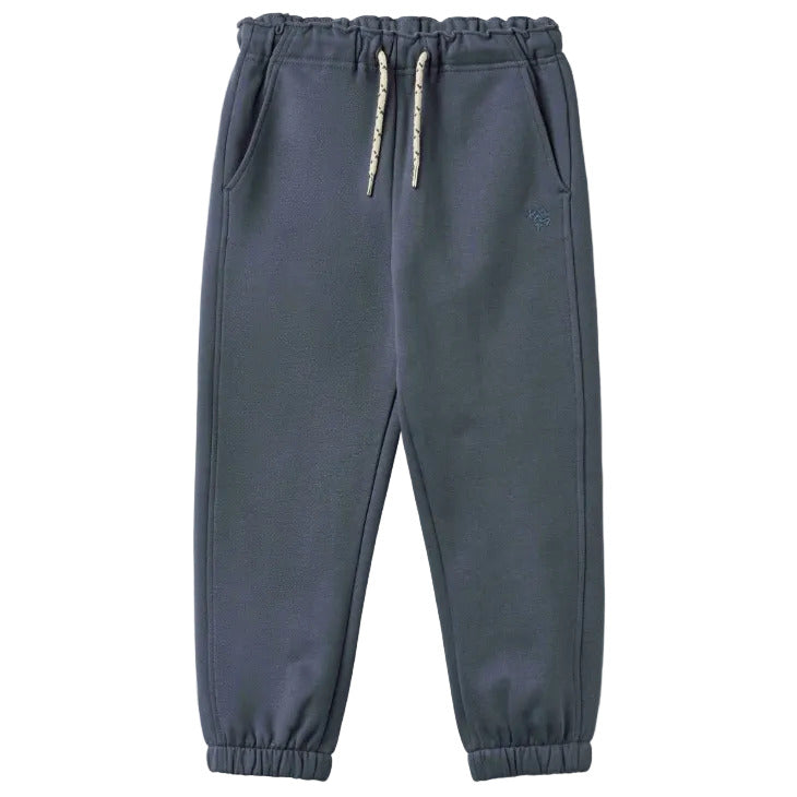 COSMO ORGANIC SWEATPANTS  - GREY BLUE