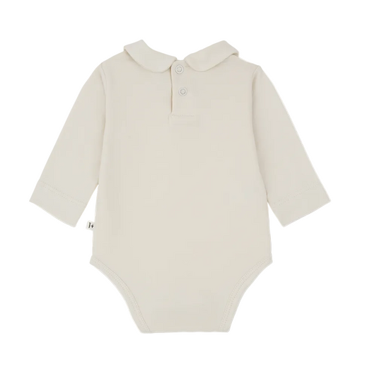 ANETTE POLO BODYSUIT - ECRU