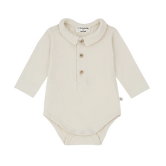 LYON POLO BODYSUIT - ECRU