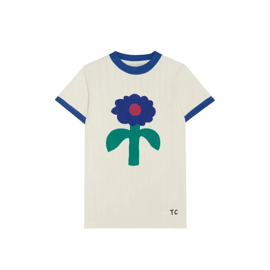 BIG BLUE DAISY TEE