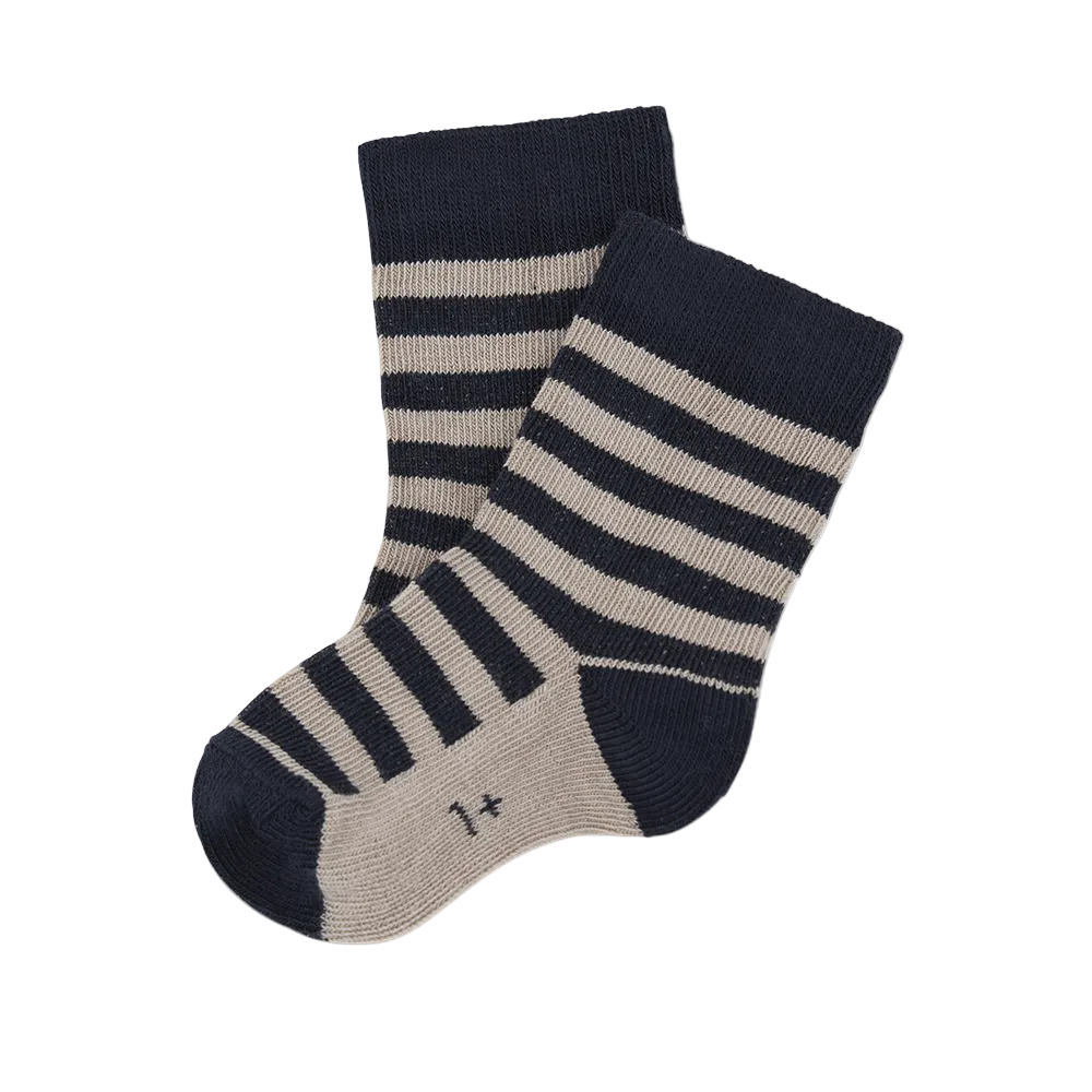 ANDRIA STRIPE SOCKS - BLUE