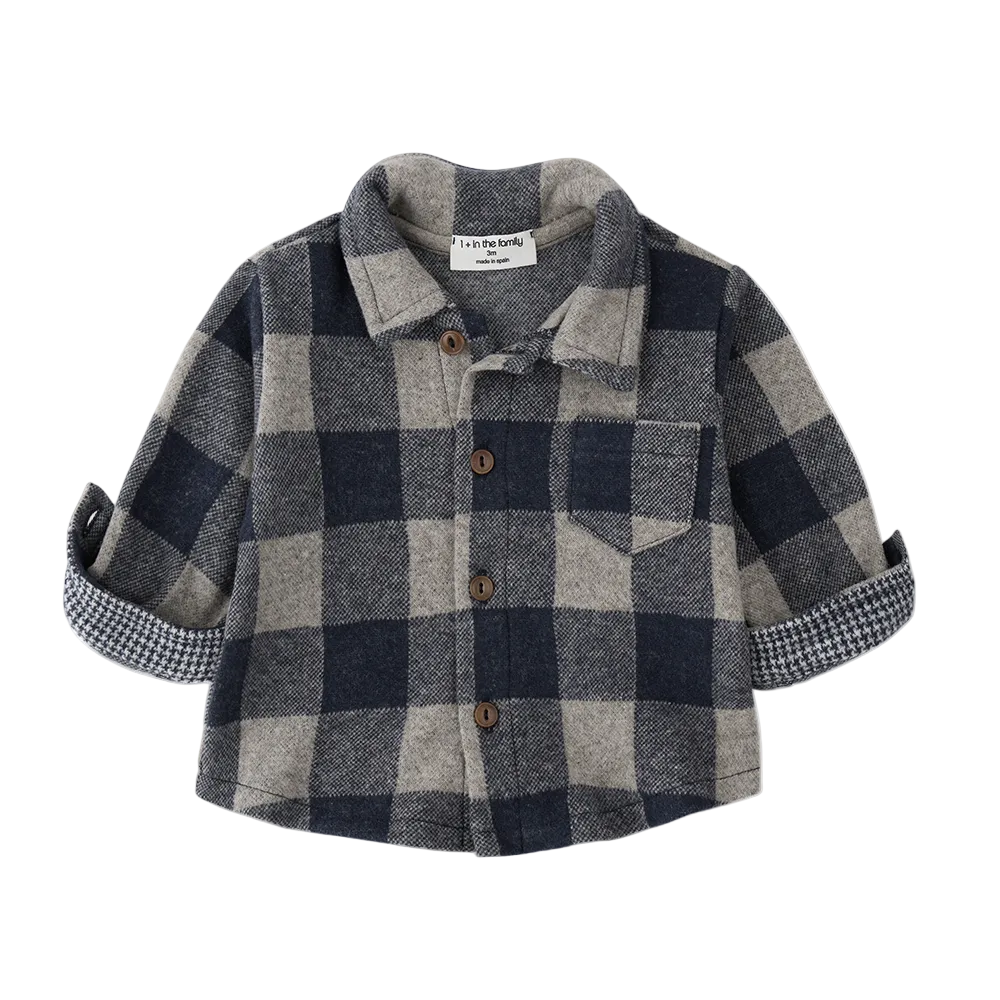MODERNA PLAID SHIRT - BLUE