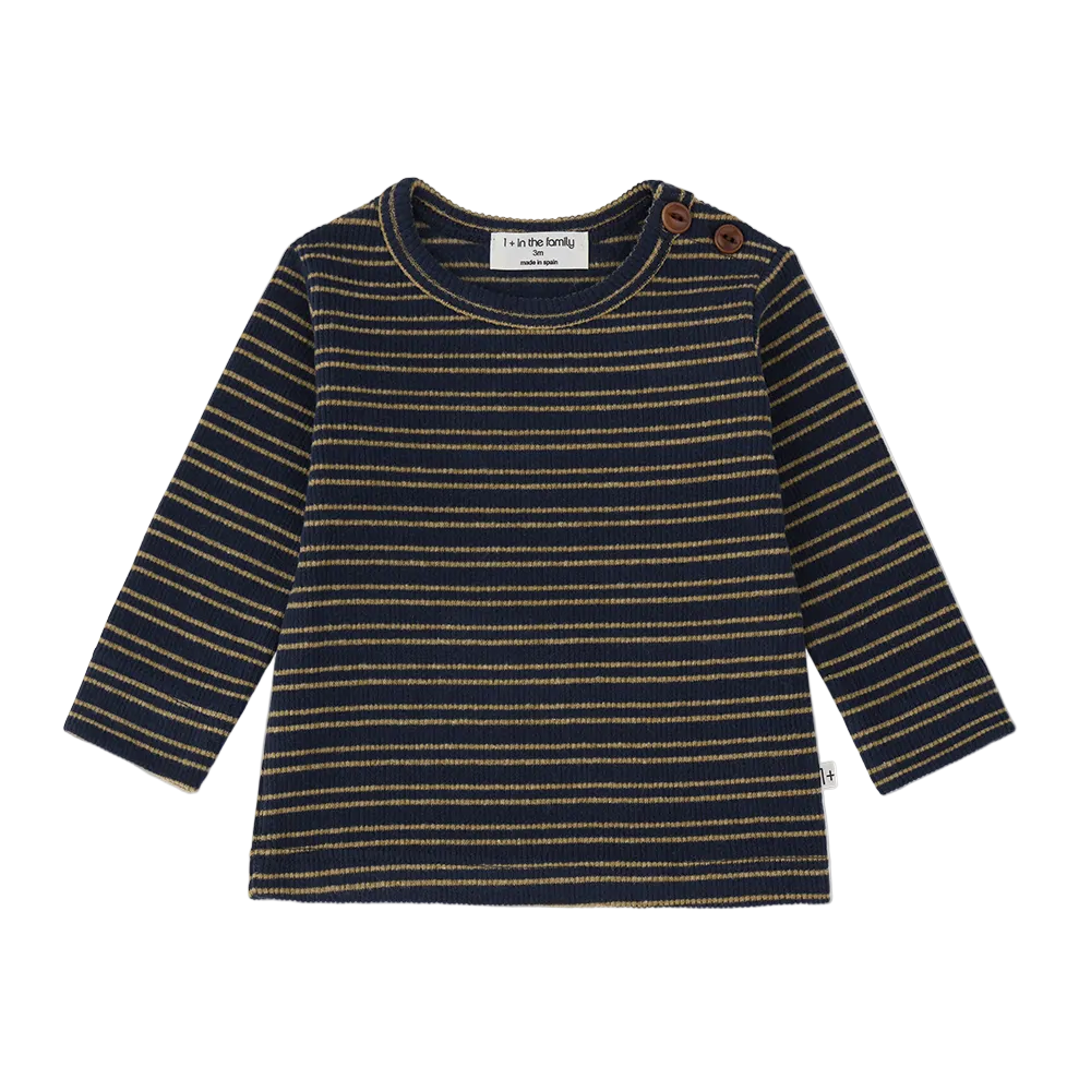 NORDEGG STRIPE SHIRT - BLUE