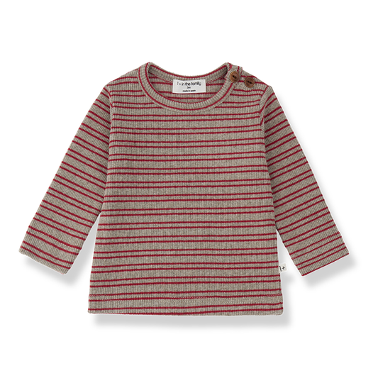 NORDEGG STRIPE SHIRT - FIAMMA