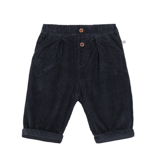 QUEBEC LINED CORDUROY PANTS - BLUE