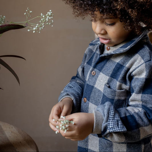 MODERNA PLAID SHIRT - BLUE