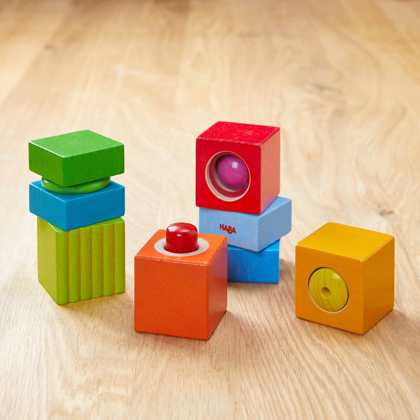 FUN WITH SOUND WOODEN DISCOVERY BLOCKS