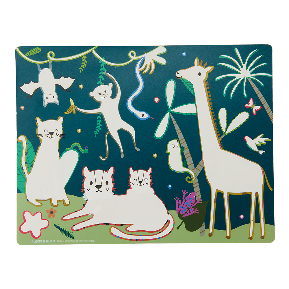 JUNGLE MAGIC WATER COLORING MATS