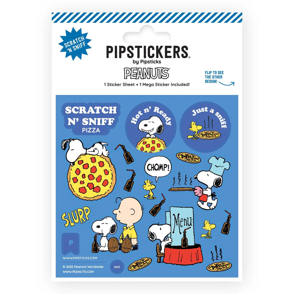 PEANUTS HOT PIZZA SCRATCH N' SNIFF