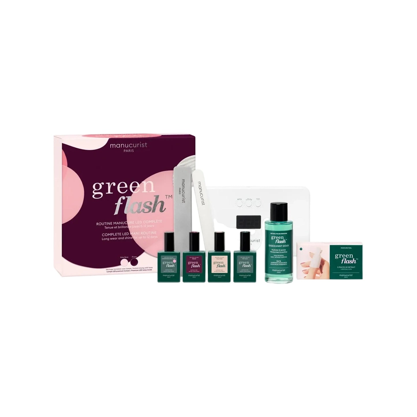 LIMITED ED MANUCURIST GREEN FLASH GIFT BOX