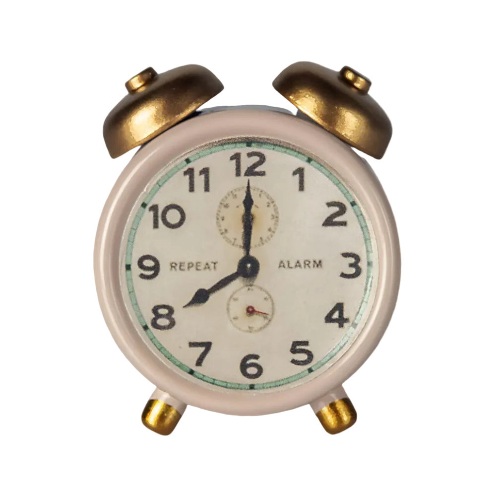 MAILEG MOUSE ALARM CLOCK - POWDER