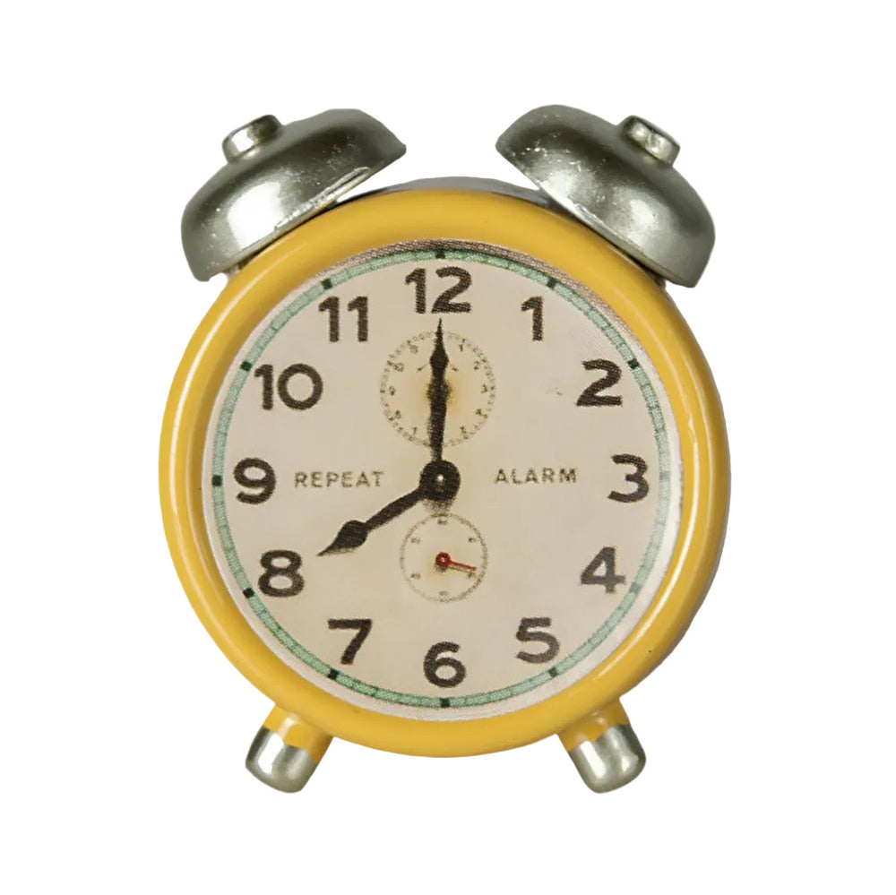 MAILEG MOUSE ALARM CLOCK - YELLOW