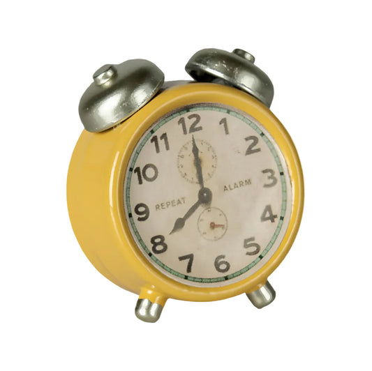 MAILEG MOUSE ALARM CLOCK - YELLOW