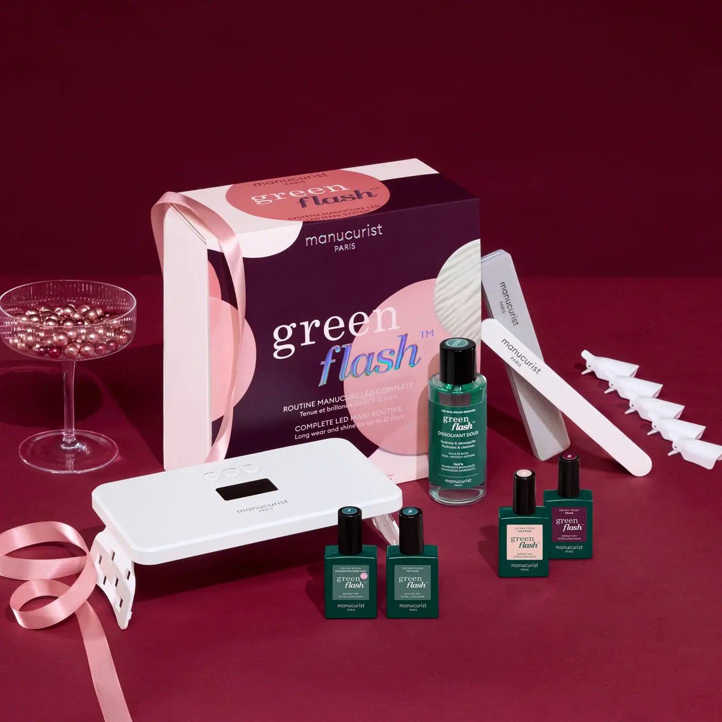LIMITED ED MANUCURIST GREEN FLASH GIFT BOX