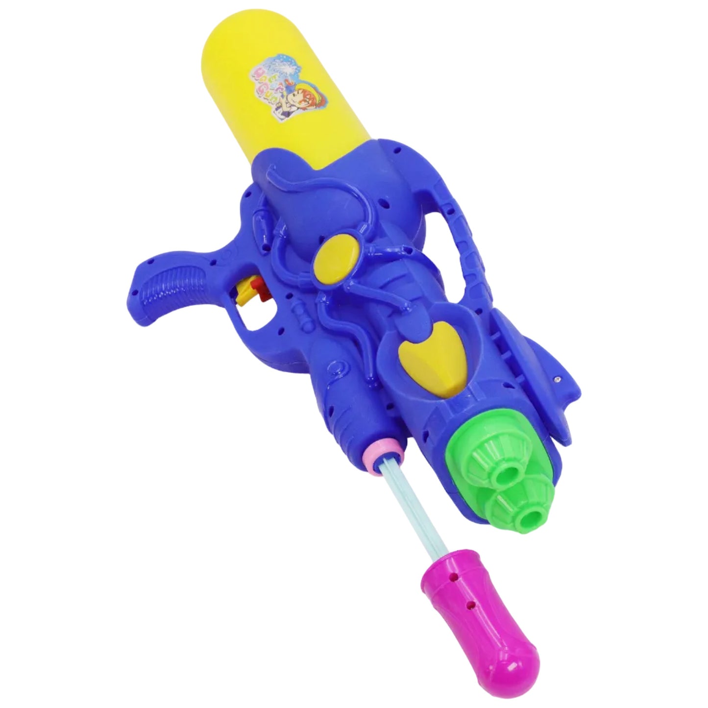 DOUBLE STREAM BLUE BLASTER SQUIRT WATER GUN