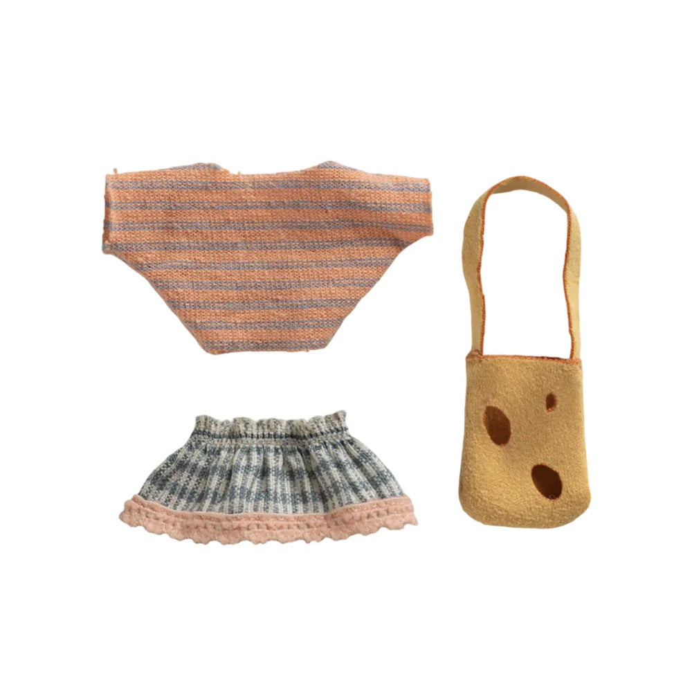 LITTLE SISTER MOUSE CLOTHING SET - PINK